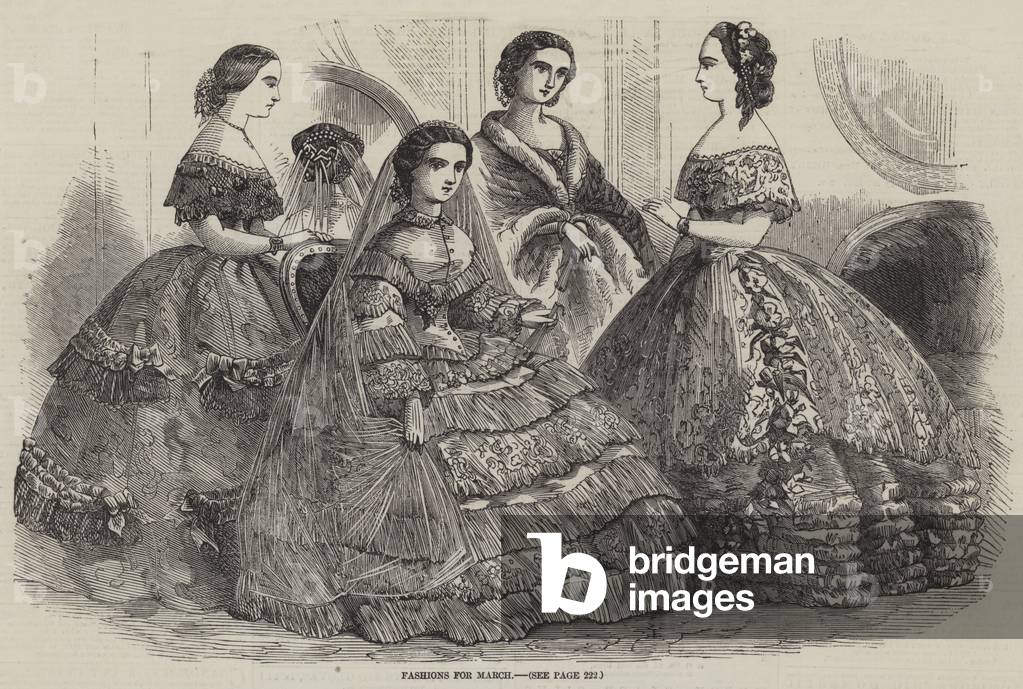 Fashions for March (engraving)