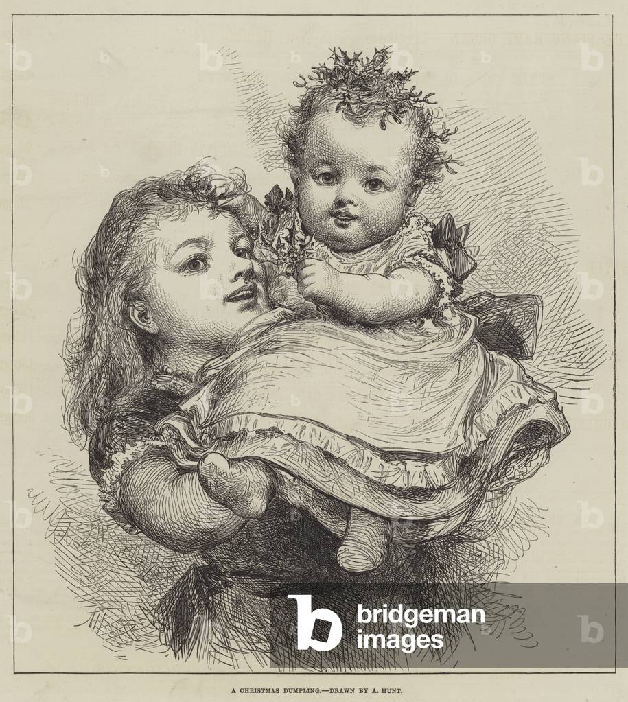 A Christmas Dumpling (engraving)