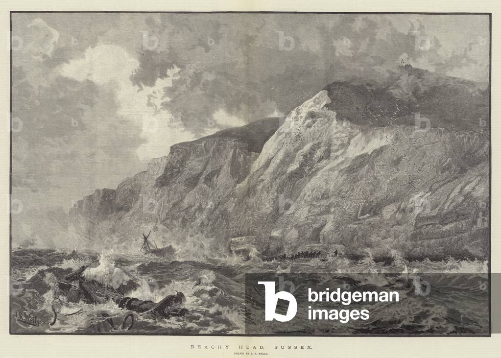 Beachy Head, Sussex (engraving)