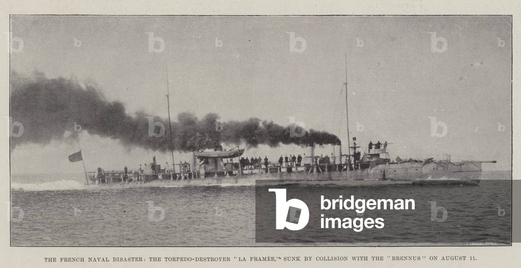 The French Naval Disaster, the Torpedo-Destroyer 