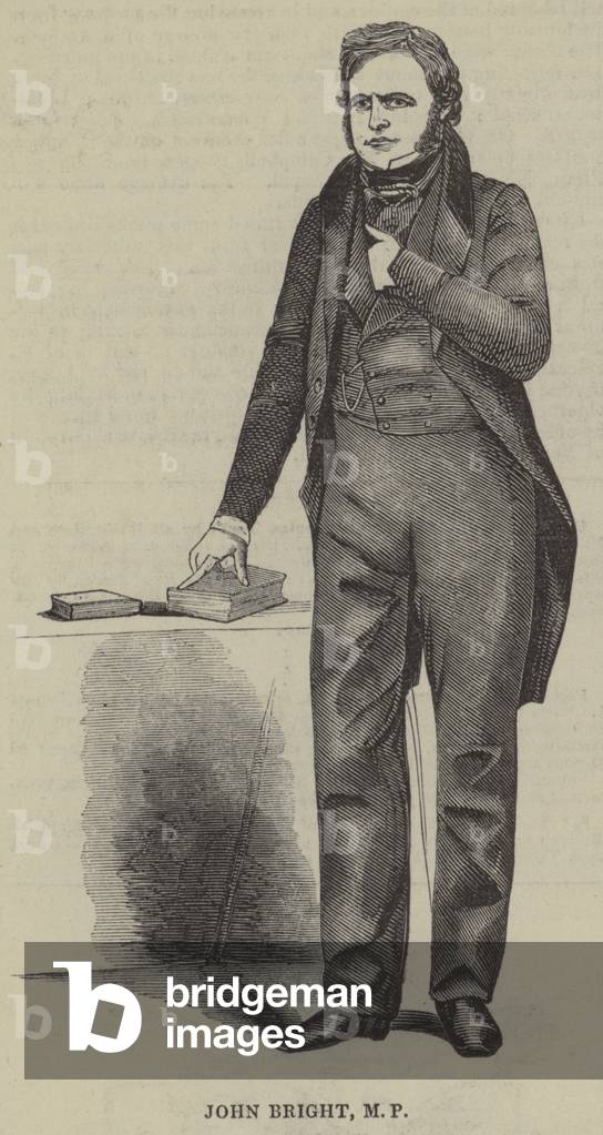John Bright, MP (engraving)
