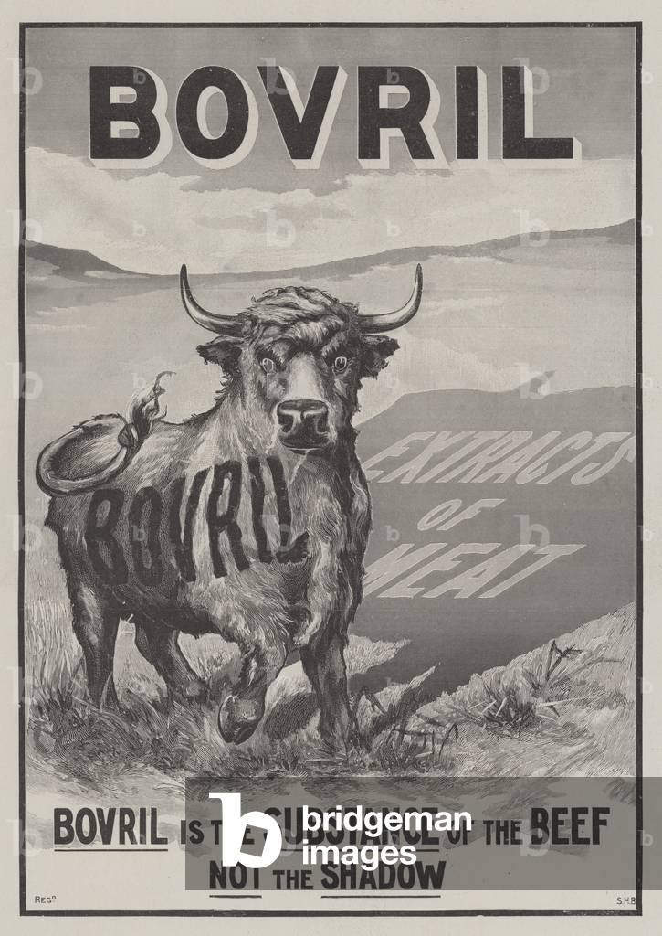 Advertisement, Bovril (engraving)