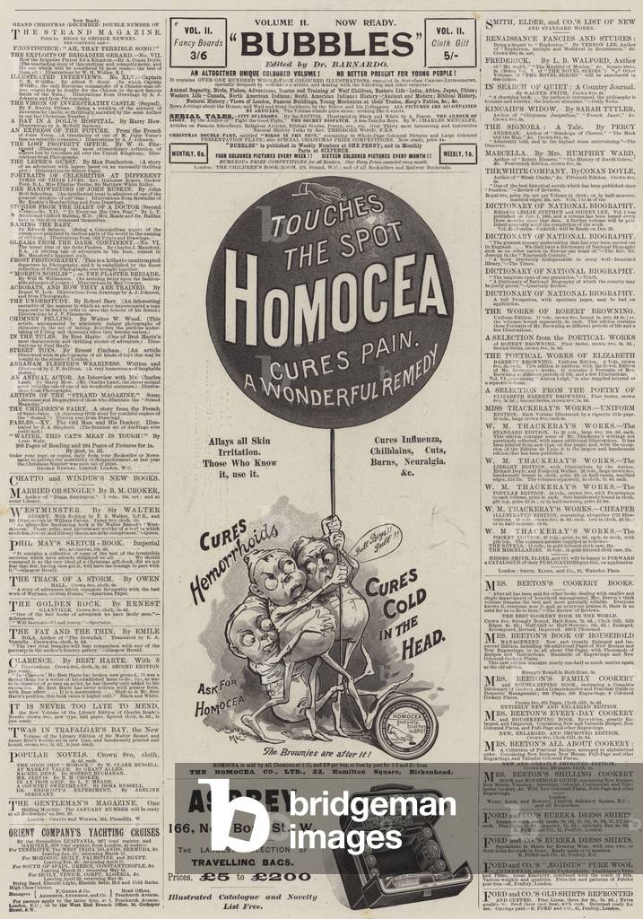 Page of Advertisements (engraving)