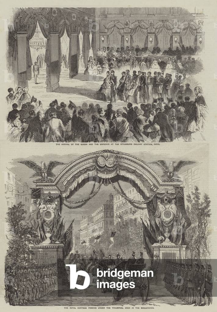 Royal Visit to France (engraving)