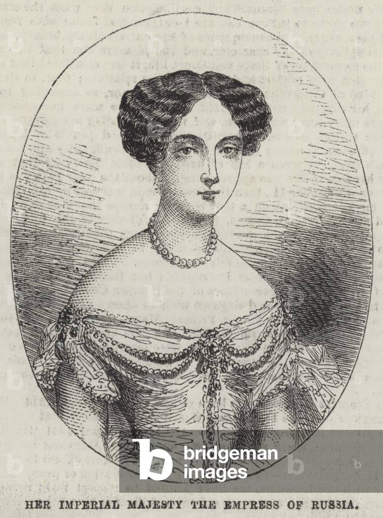 Her Imperial Majesty the Empress of Russia (engraving)