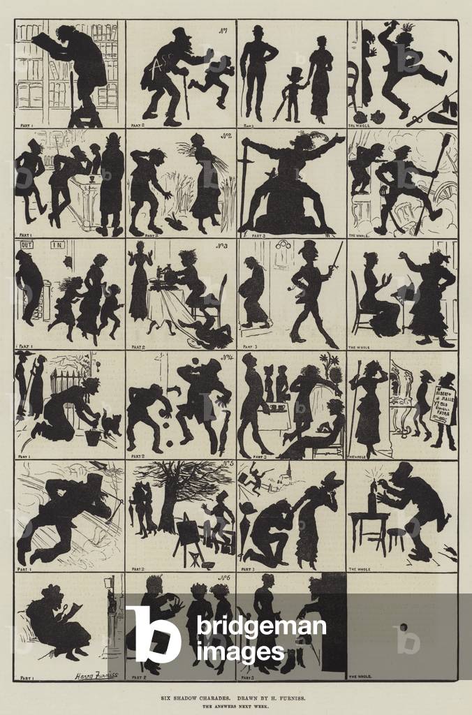 Six Shadow Charades (engraving)