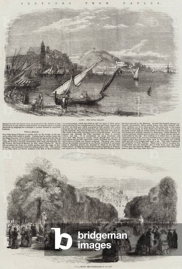 Sketches from Naples (engraving)