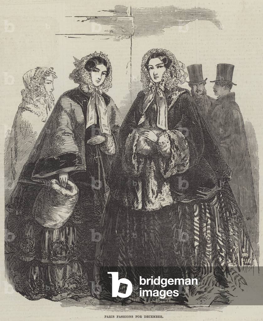 Paris Fashions for December (engraving)