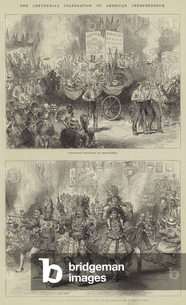 The Centennial Celebration of American Independence (engraving)