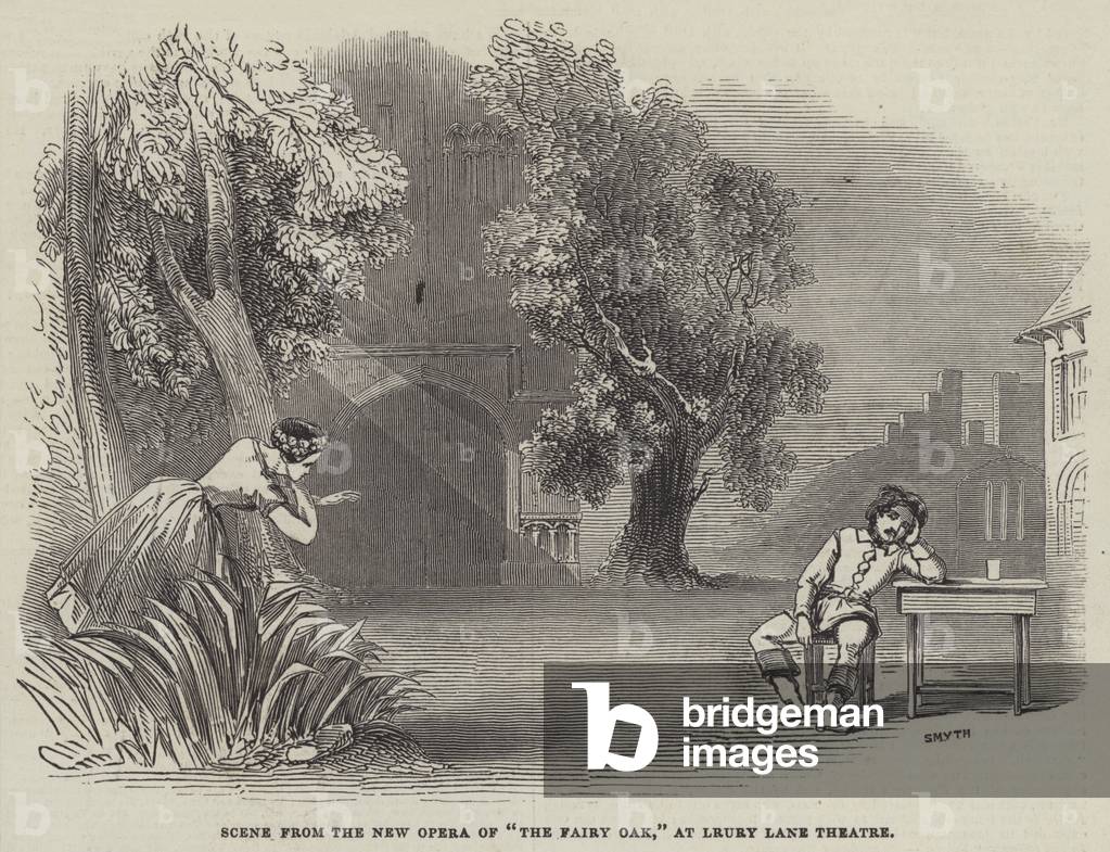 Scene from the New Opera of 