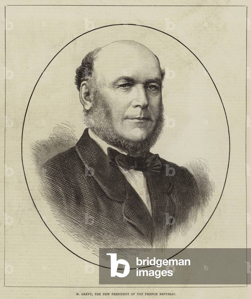M Grevy, the New President of the French Republic (engraving)