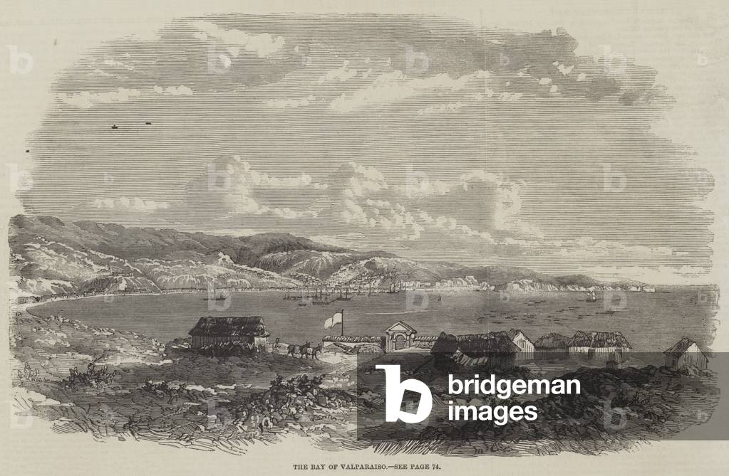 The Bay of Valparaiso (engraving)