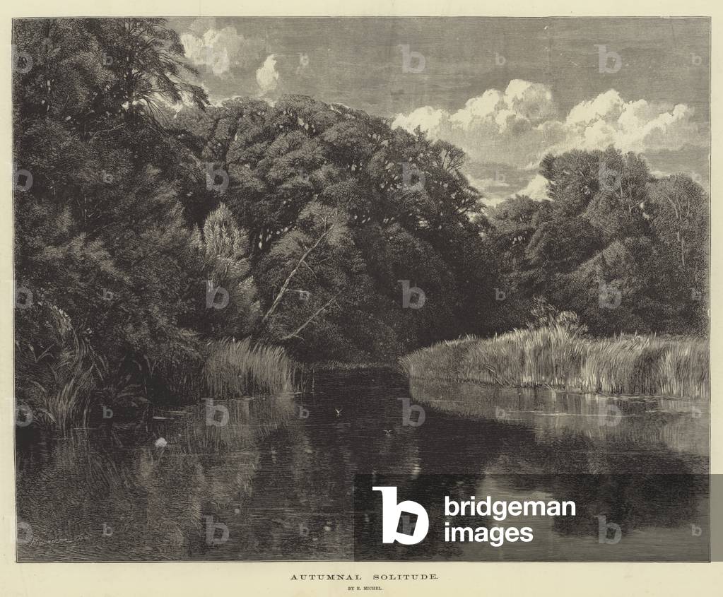 Autumnal Solitude (engraving)