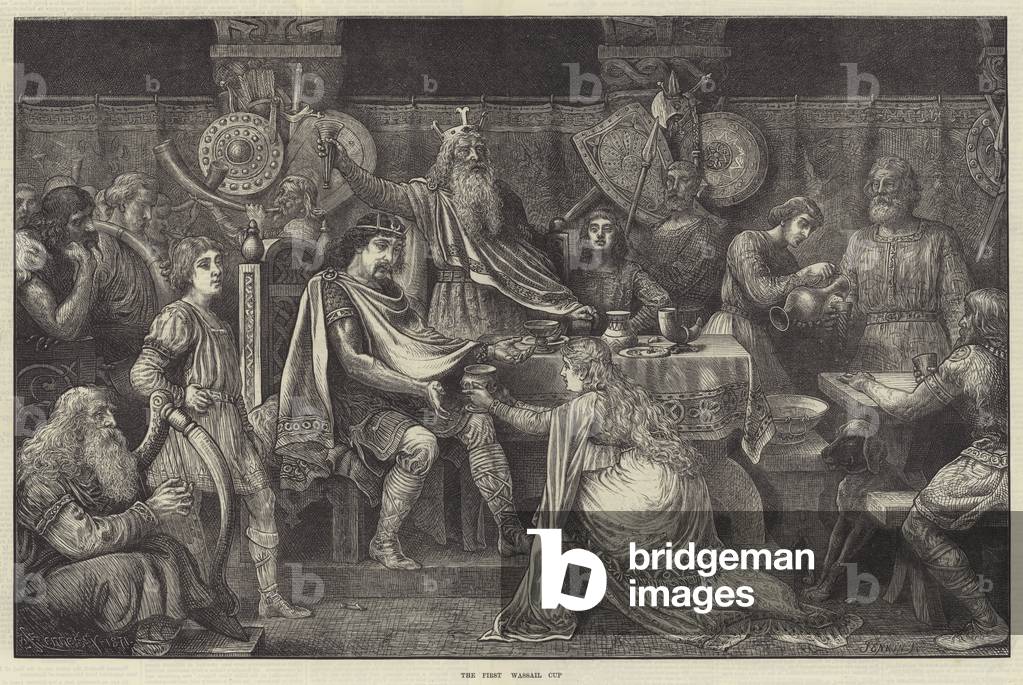 The First Wassail Cup (engraving)
