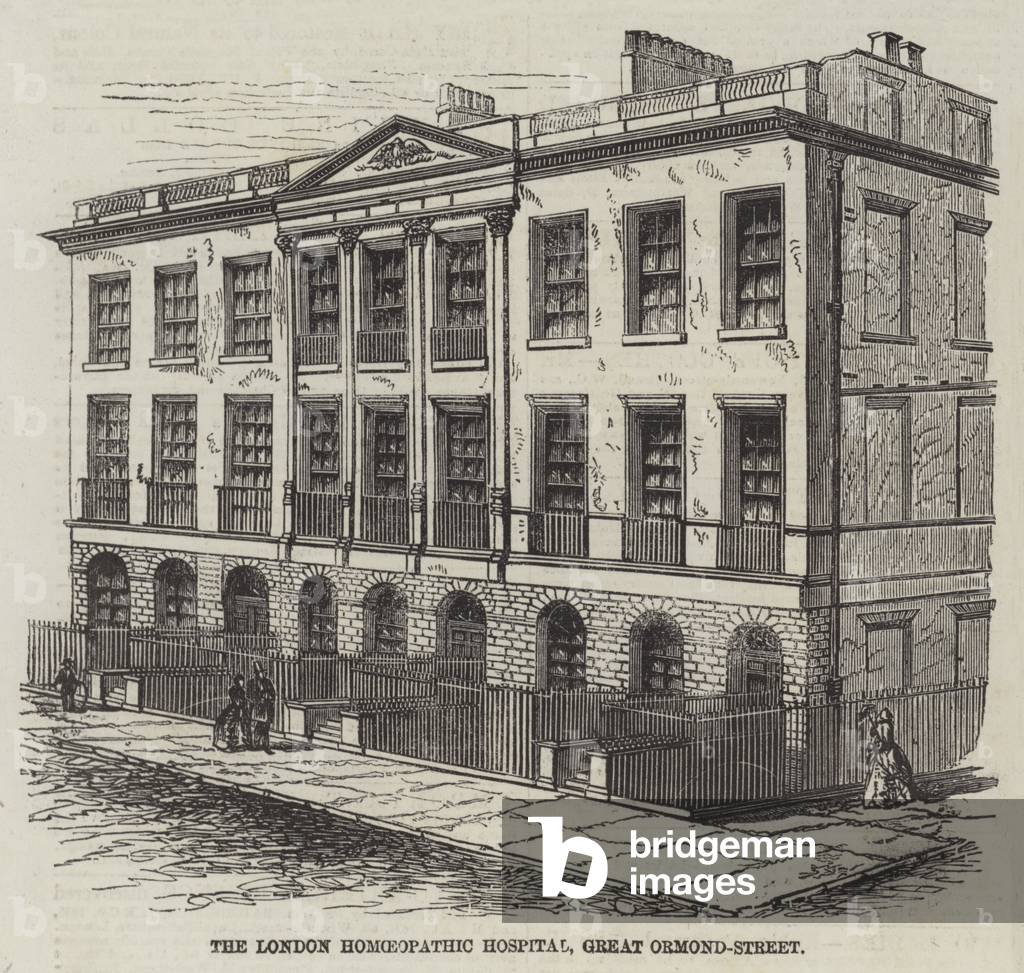 The London Homoeopathic Hospital, Great Ormond-Street (engraving)