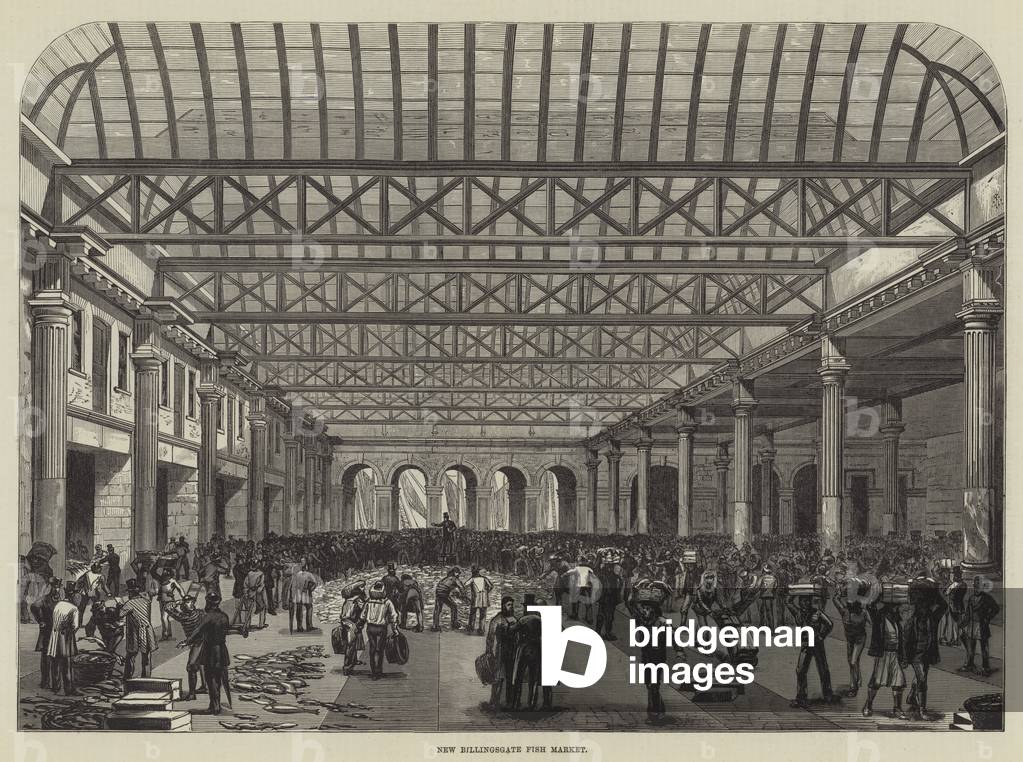 New Billingsgate Fish-Market (engraving)
