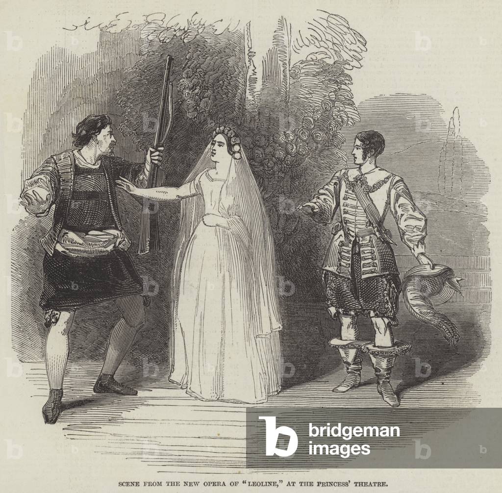 Scene from the New Opera of 
