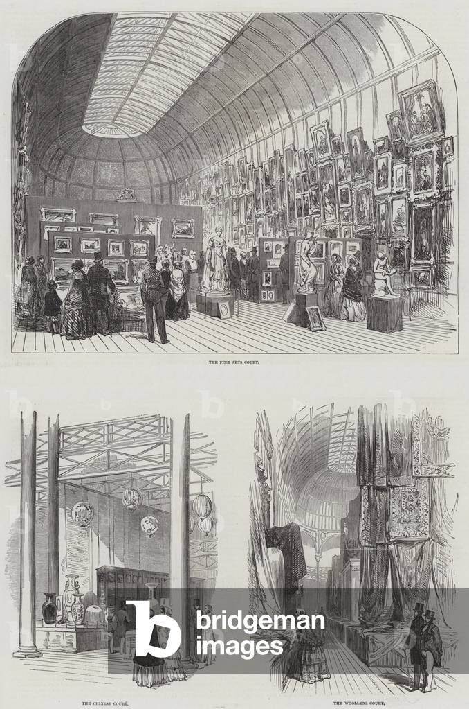 Great Industrial Exhibition in Dublin (engraving)