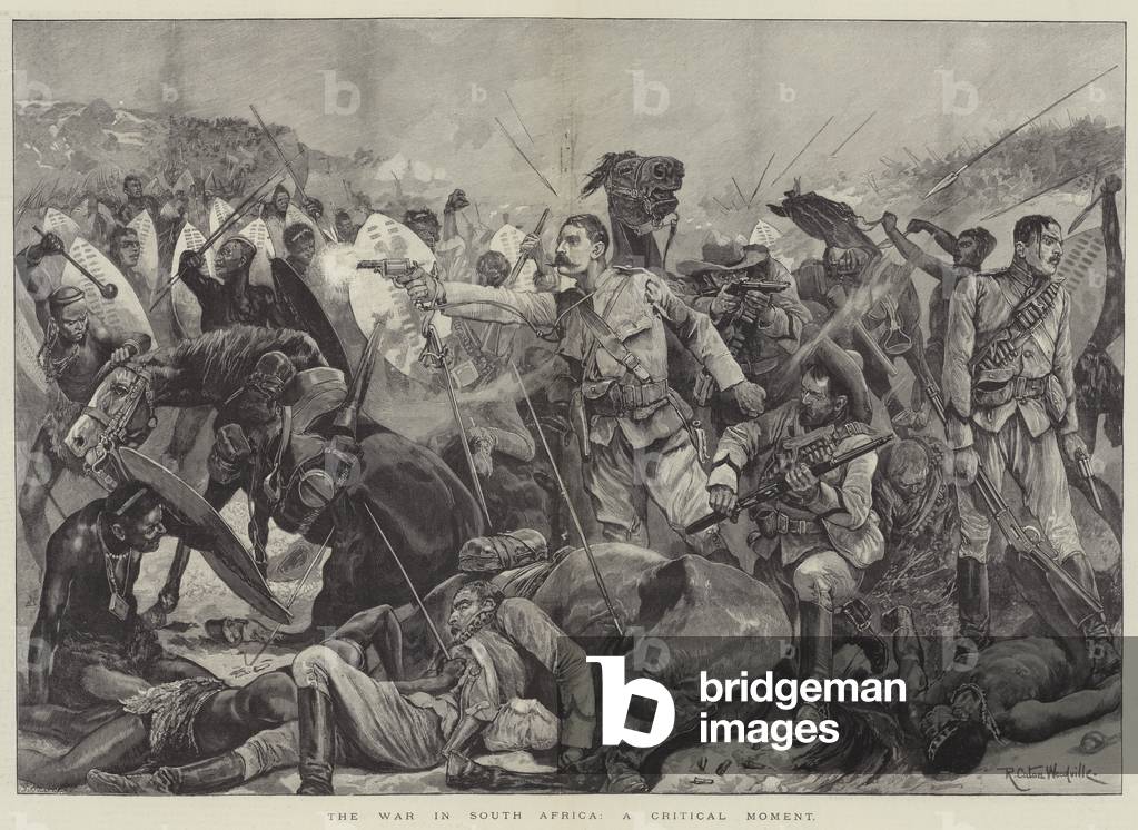 The War in South Africa, a Critical Moment (engraving)