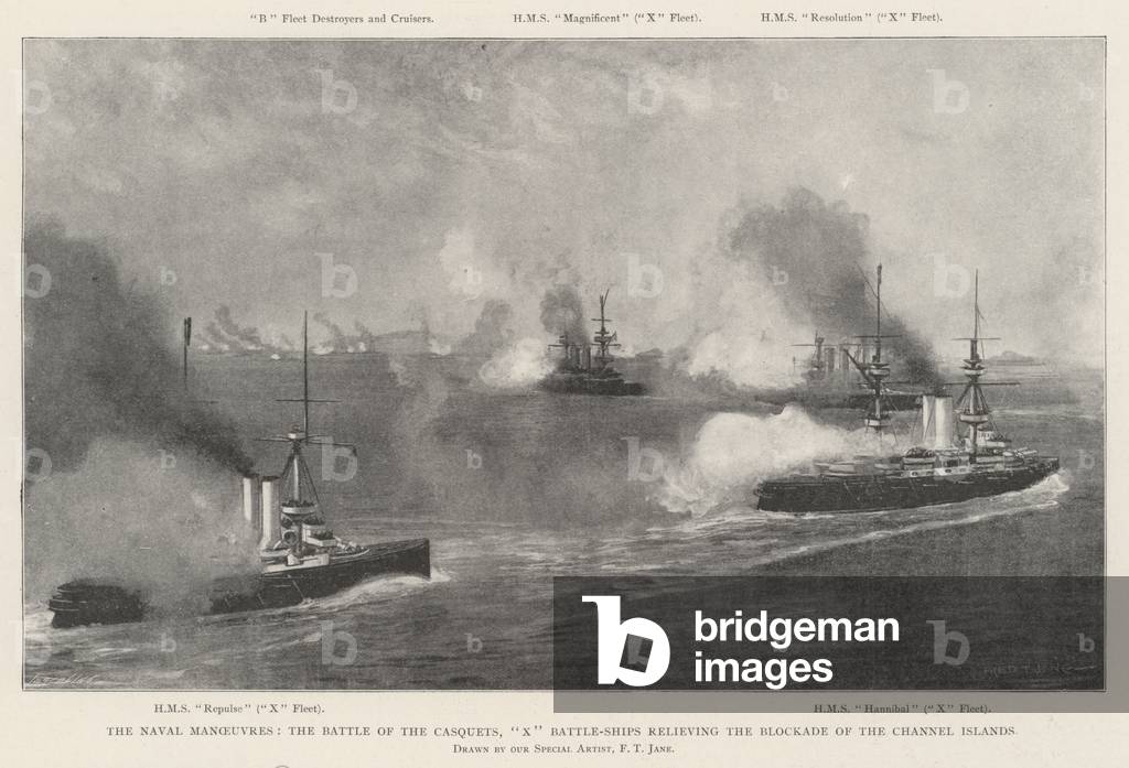 The Naval Manoeuvres, the Battle of the Casquets, 