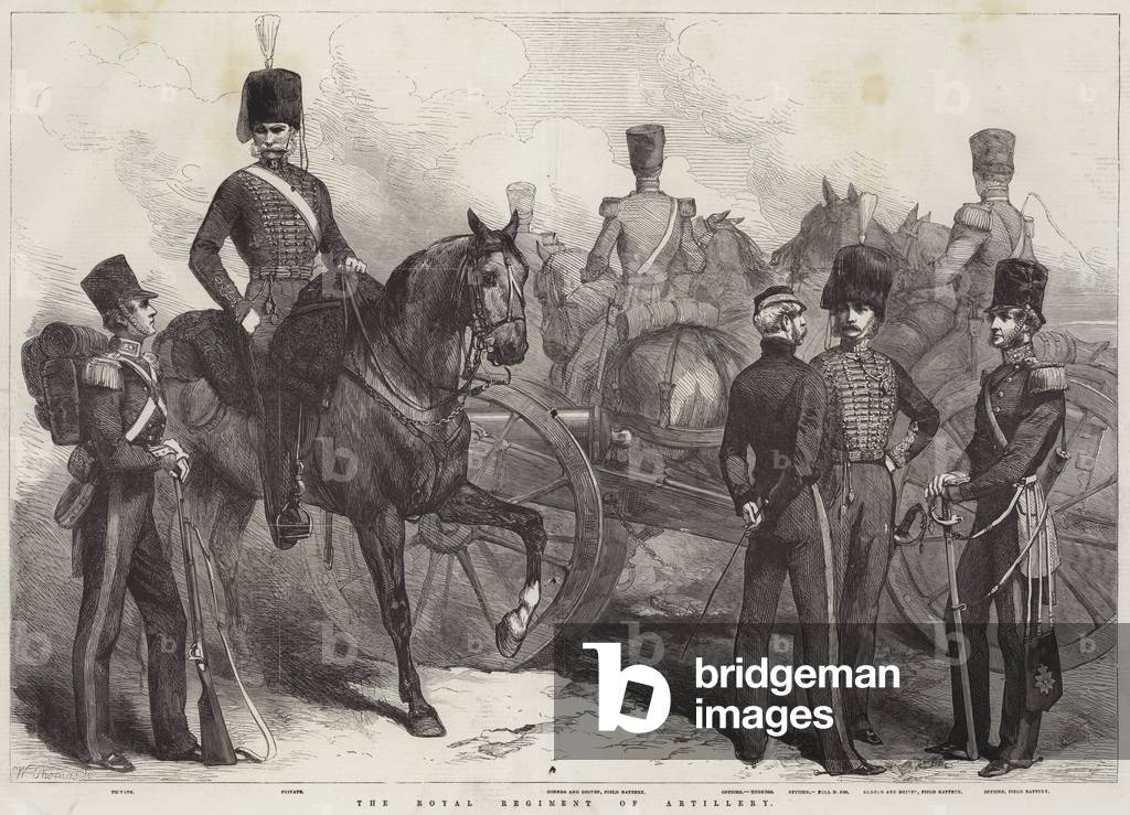 The Royal Regiment of Artillery (engraving)
