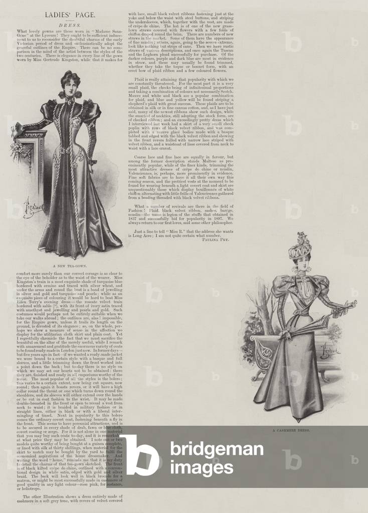 Ladies' Page (litho)