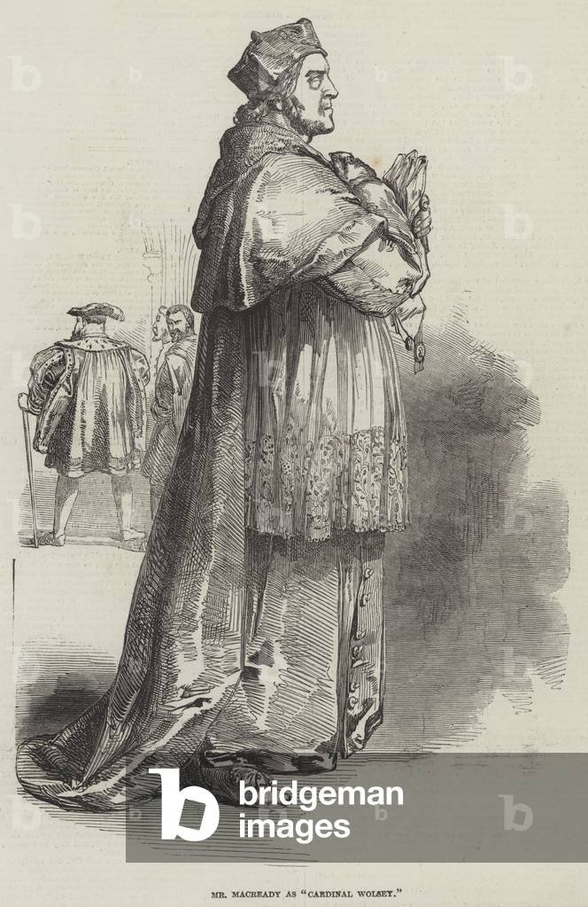 Mr Macready as 