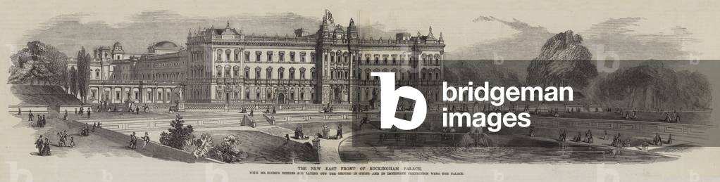 The New East Front of Buckingham Palace (engraving)