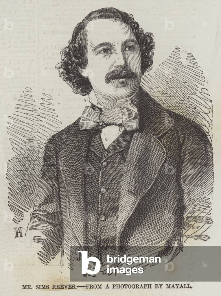 Mr Sims Reeves (engraving)