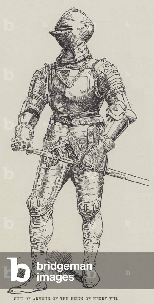 Suit of Armour of the Reign of Henry VIII (engraving)