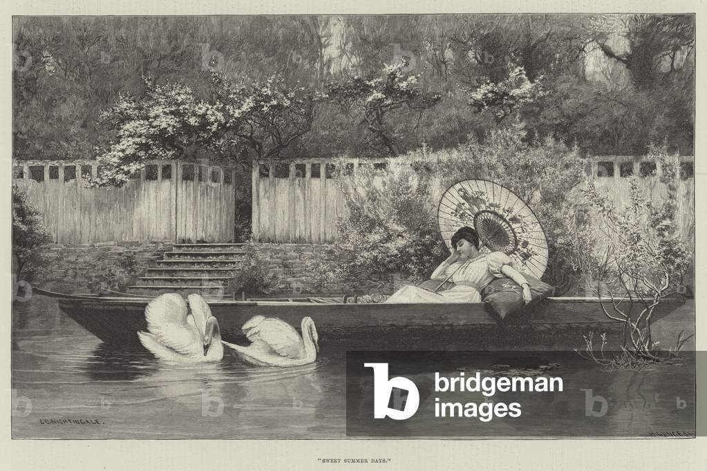 Sweet Summer Days (engraving)