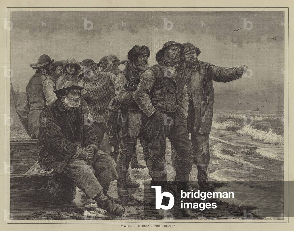 Will She Clear the Point? (engraving)