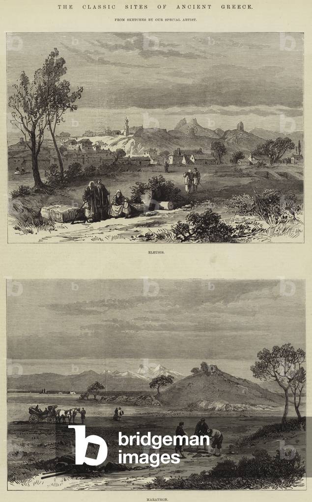 The Classic Sites of Ancient Greece (engraving)