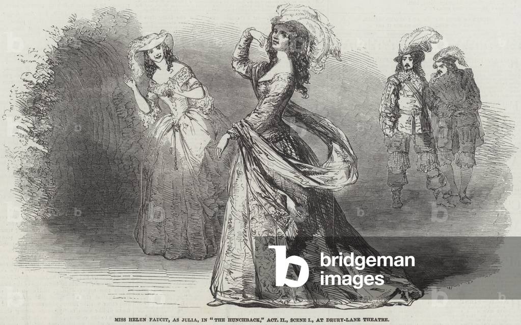 Miss Helen Faucit, as Julia, in 