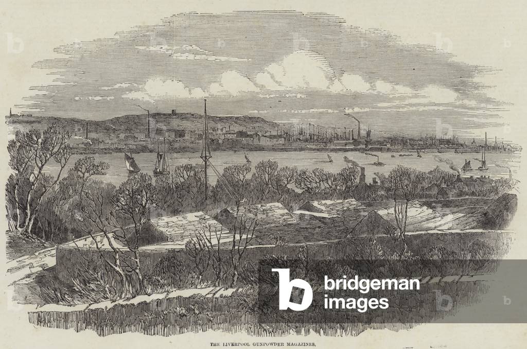 The Liverpool Gunpowder Magazines (engraving)