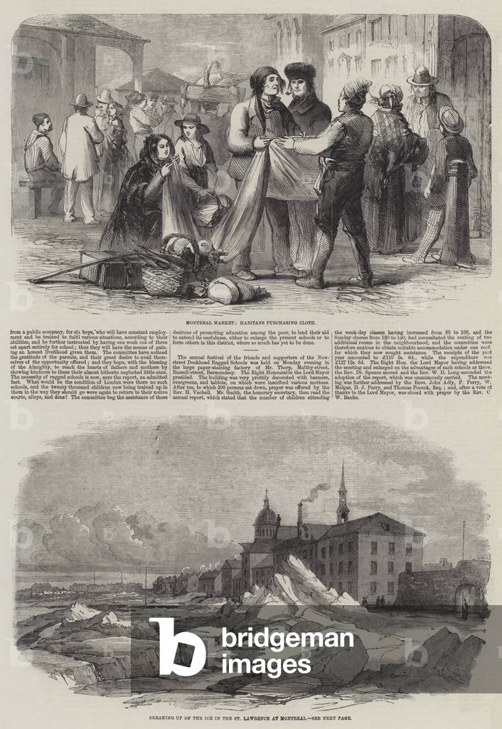 Scenes in Canada (engraving)