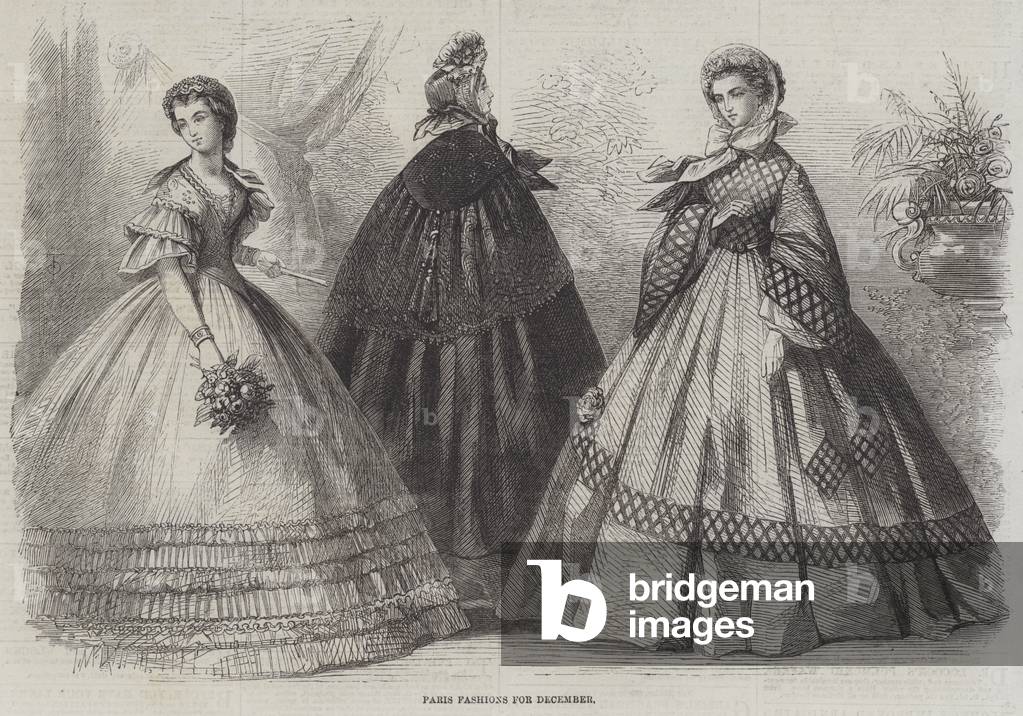 Paris Fashions for December (engraving)
