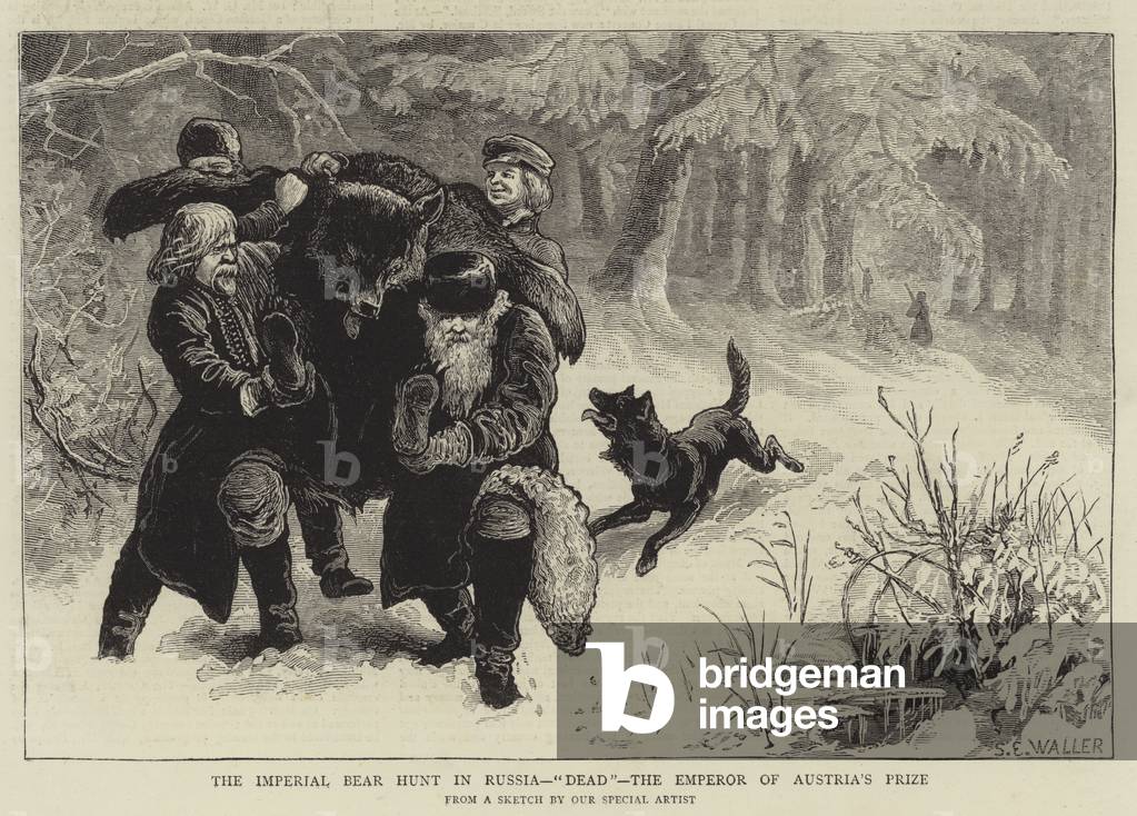 The Imperial Bear Hunt in Russia, 
