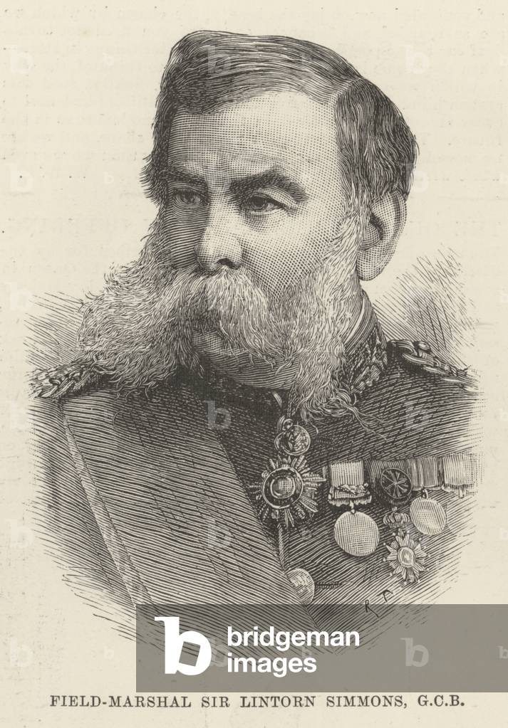 Field-Marshal Sir Lintorn Simmons, GCB (engraving)