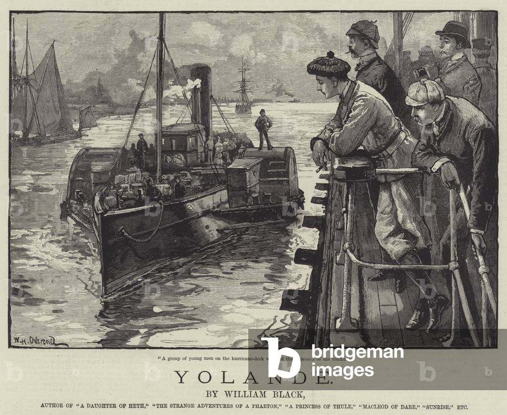 Yolande, by William Black (engraving)