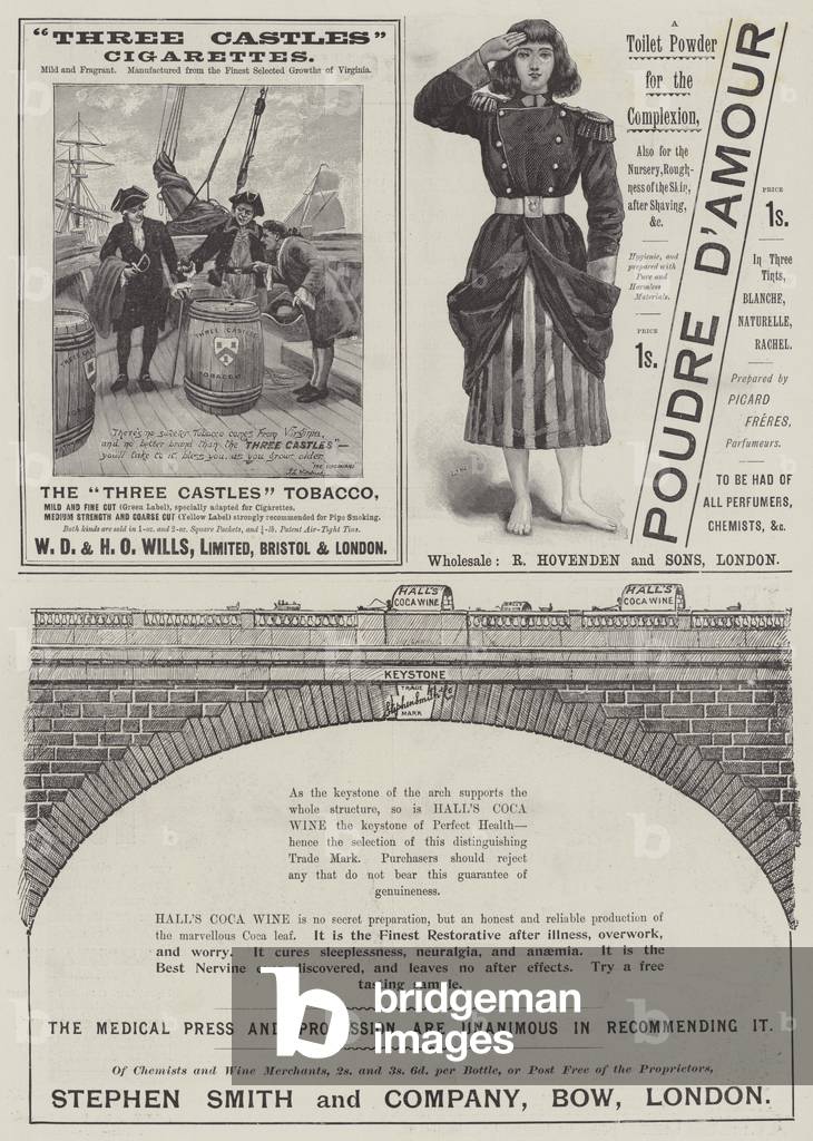 Page of Advertisements (engraving)
