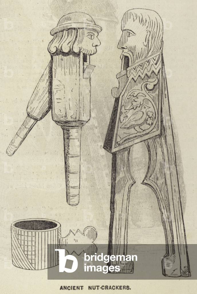Ancient Nut-Crackers (engraving)