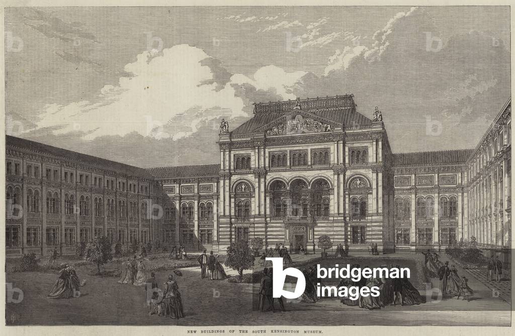 New Buildings of the South Kensington Museum (engraving)