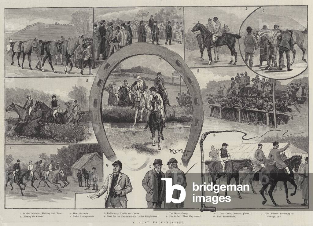 A Hunt Race-Meeting (engraving)