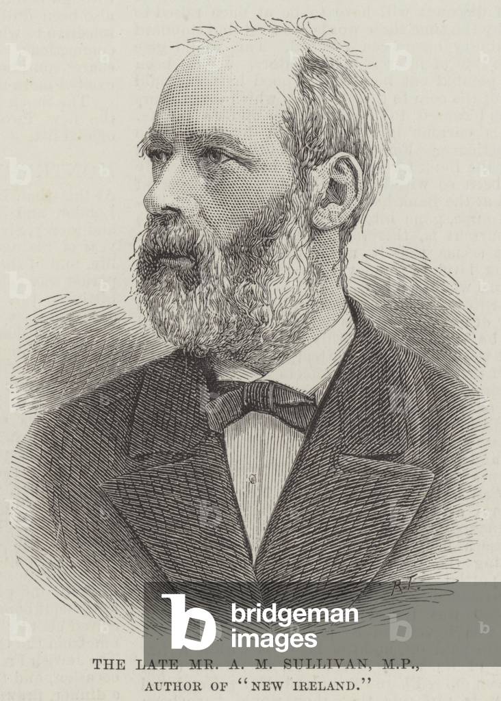 The late Mr A M Sullivan, MP, Author of 
