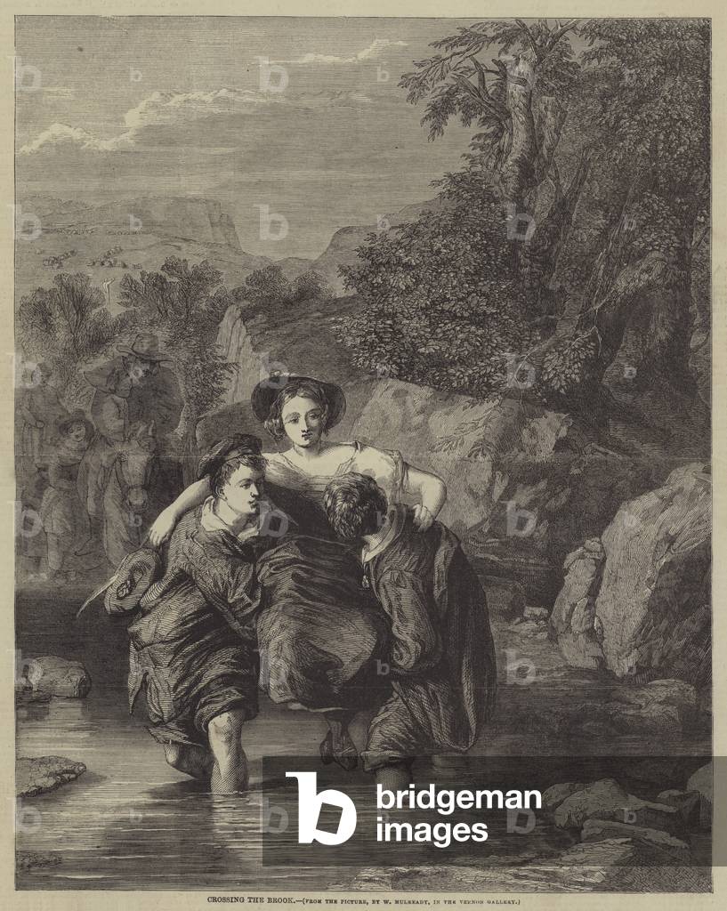 Crossing the Brook (engraving)