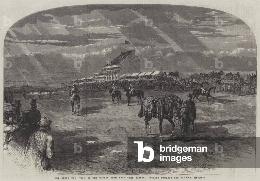 The Derby Day, View of the Course from near 