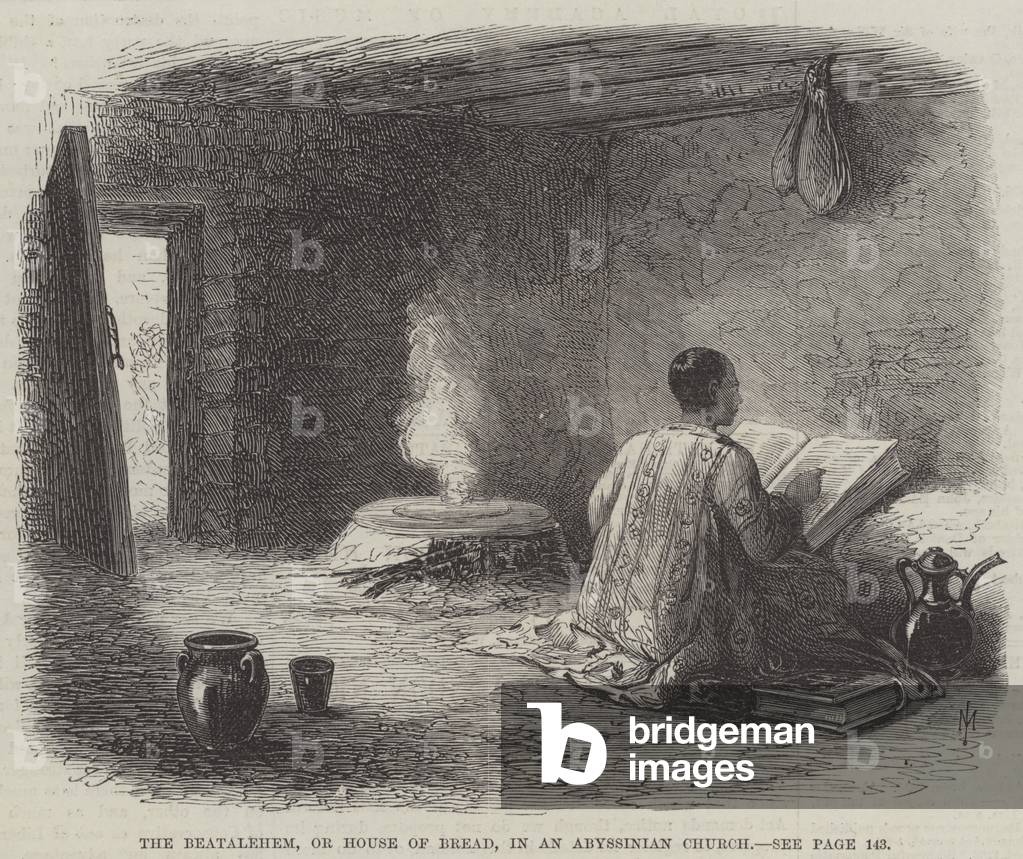 The Beatalehem, or House of Bread, in an Abyssinian Church (engraving)