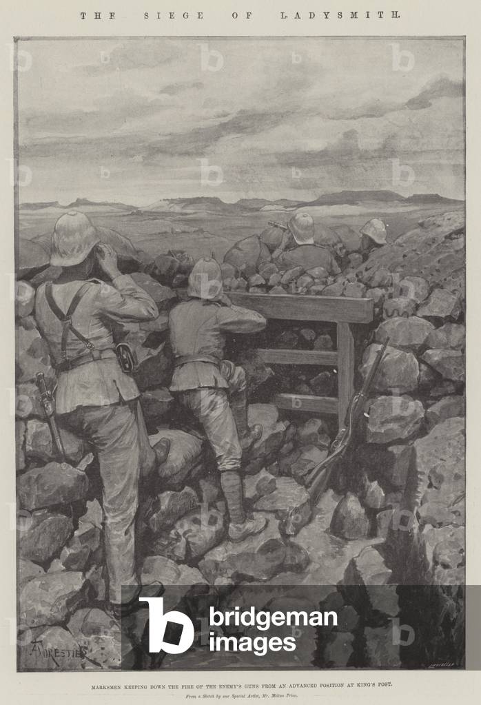 The Siege of Ladysmith (litho)