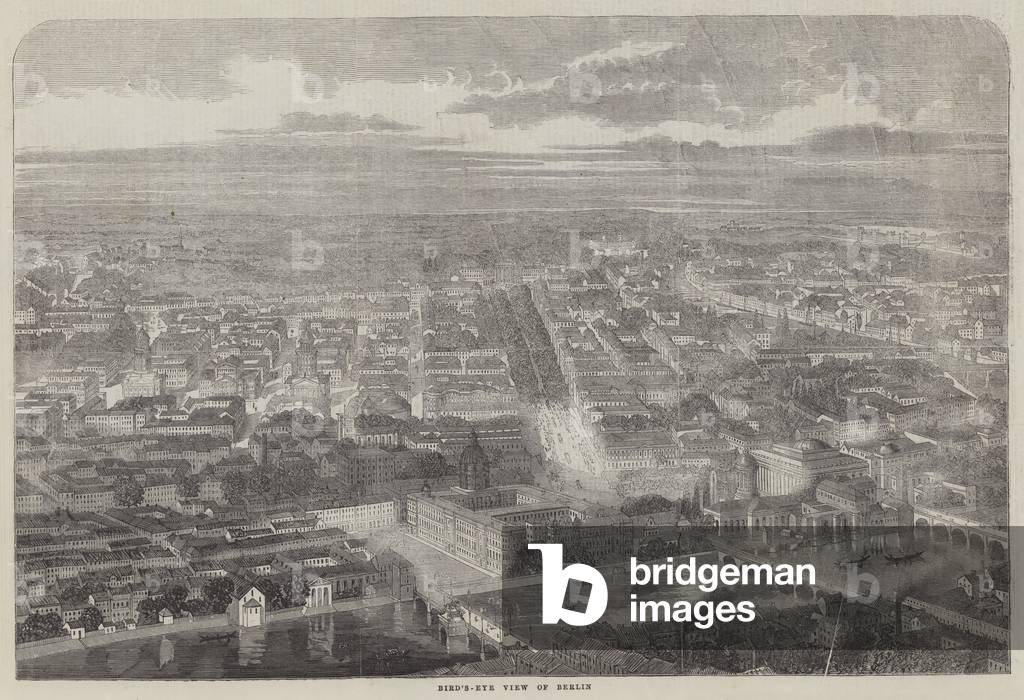 Bird's-Eye View of Berlin (engraving)